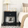 Pemberly Row Nightstand/Bedside Table/Sofa Table/End Table/Accent Table Black