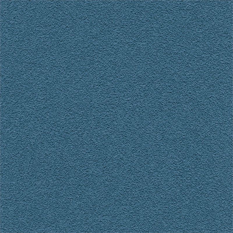Pemberly Row Vinyl 2' x 3' Bulletin Board with Aluminum Frame in Ocean Blue