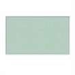 Pemberly Row Vinyl 3' x 4' Bulletin Board with Aluminum Frame in Silver