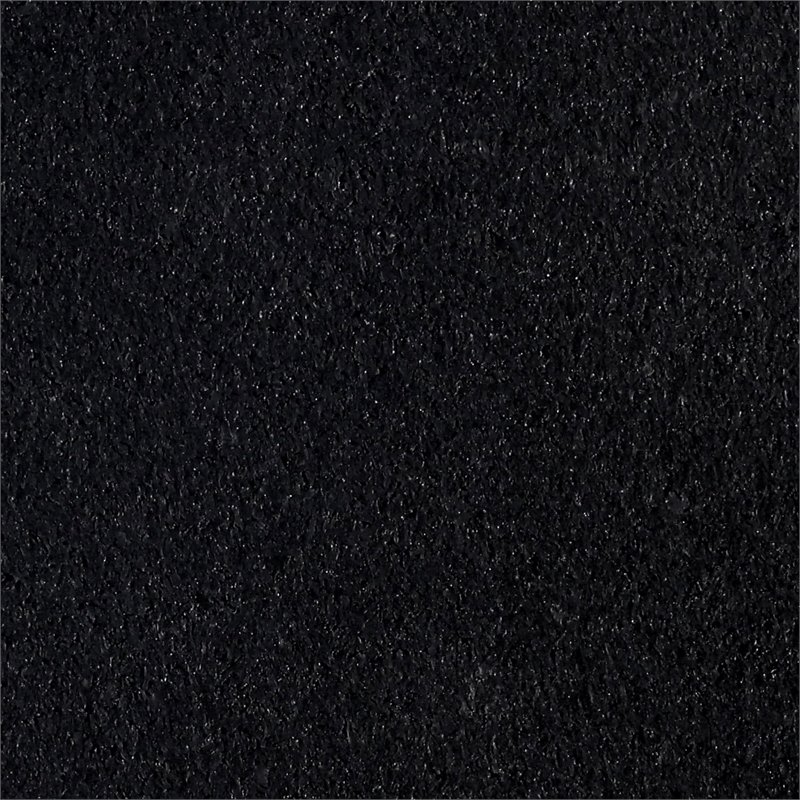 Pemberly Row Wood 3' x 4' Rubber Bulletin Board with Wood Frame in Black