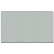Pemberly Row Vinyl 4' x 5' Wrapped Edge Bulletin Board in Silver