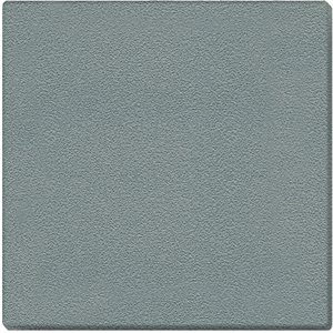 Pemberly Row Vinyl 4' x 4' Wrapped Edge Bulletin Board in Stone