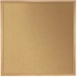 Pemberley Row Wood Oak Bulletin Board Square Self-Healing 48.5