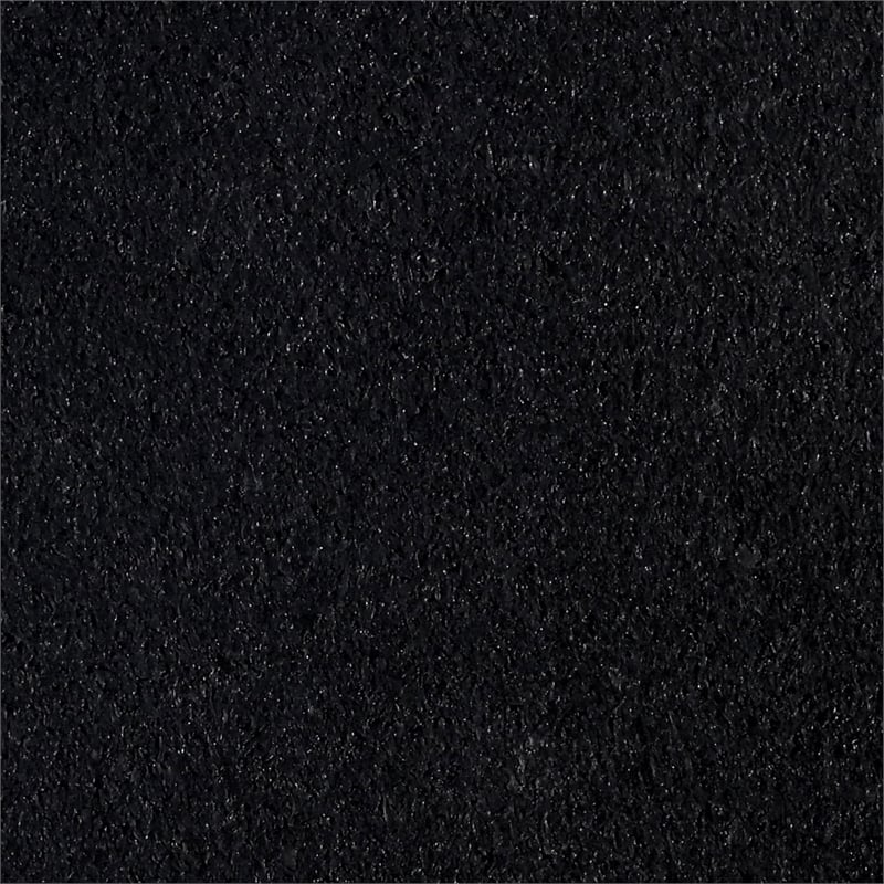 Pemberly Row 4' x 5' Rubber Bulletin Board with Aluminum Frame in Black