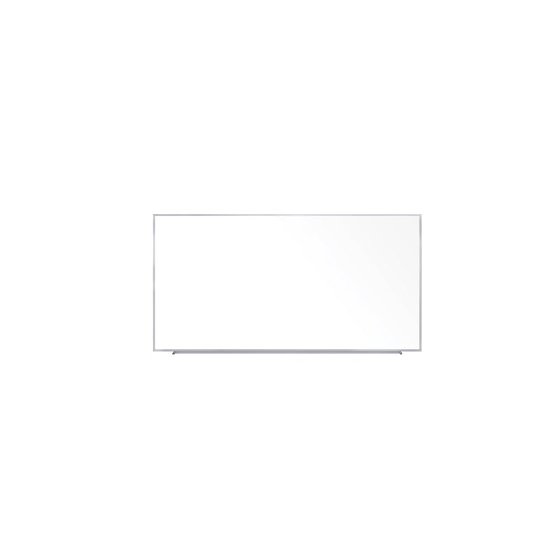 Pemberly Row Vinyl 5' x 10' Magnetic Projection Whiteboard in Gray
