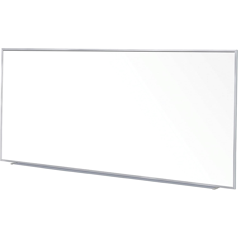 Pemberly Row Vinyl 5' x 12' Magnetic Projection Whiteboard in Gray