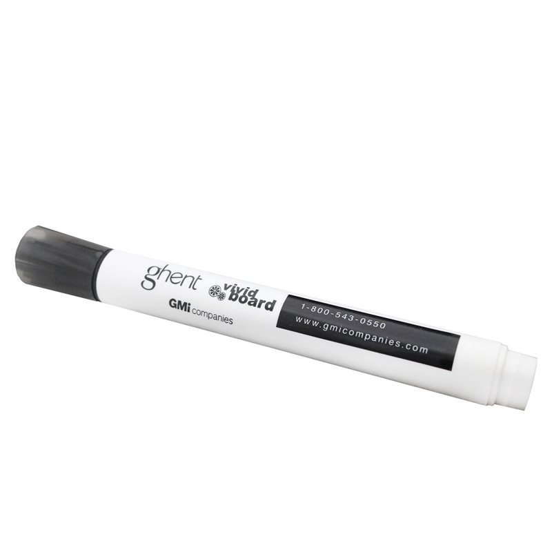 Pemberly Row Modern / Contemporary Plastic Markers 4 Pack in Black