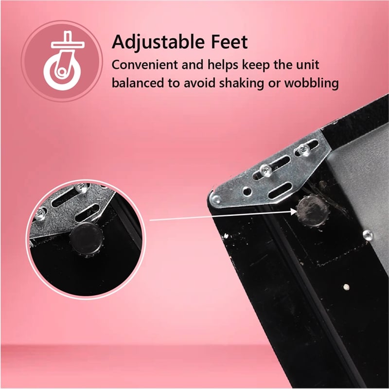 Pemberly Row Contemporary 4.5 cu.ft. Stainless Compact Refrigerator