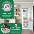 Pemberly Row 11cf Bottom Freezer Refrigerator 24in w/ WINE RACK Stainless 110V