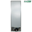 Pemberly Row 11cf Bottom Freezer Refrigerator 24in w/ WINE RACK Stainless 110V