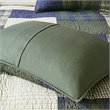 Pemberly Row 3-Pc Farmhouse 100 Percent Cotton Mill Creek Quilt Mini Set - Green