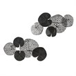 Pemberly Row Transitional Metal Wall Decor in Multi-Color (Set of 2)