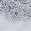 Pemberly Row Wood Glimmer Hand Embellished Canvas Set in Silver (Set of 2)