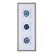 Pemberly Row Modern Real Stone Framed Graphic (4