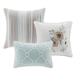 Pemberly Row 6-Piece Cotton Printed Coverlet Set in Green