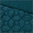 Pemberly Row 3-Piece Contemporary Polyester Velvet Coverlet Set in Blue