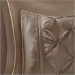 Pemberly Row 24-Piece Polyester Polyoni Comforter Set in Brown