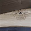 Pemberly Row Contemporary 24-Piece Polyester Comforter Set in Navy