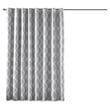 Pemberly Row Polyester Blackout Printed Window Panel in Gray