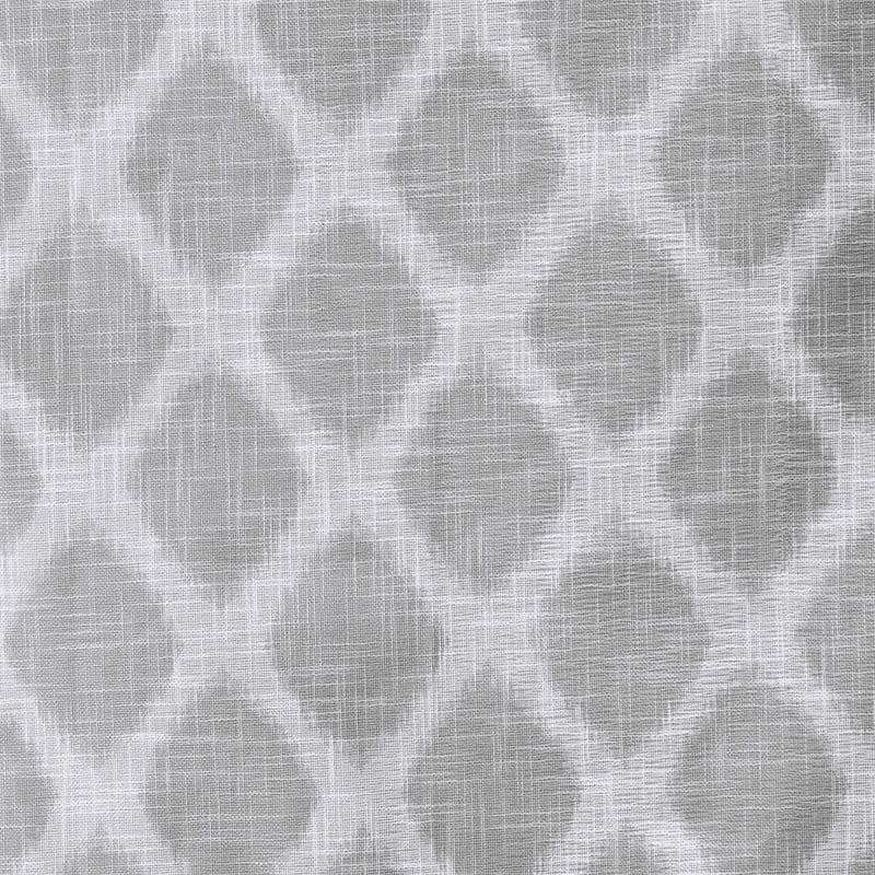Pemberly Row Polyester Blackout Printed Window Panel in Gray