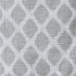 Pemberly Row Polyester Blackout Printed Window Panel in Gray