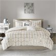 Pemberly Row Polyester Twin/Twin XL Duvet Cover Set in Ivory