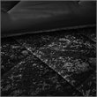 Pemberly Row Polyester King/Cal King Duvet Cover Set in Black