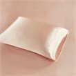 Pemberly Row 6-piece Polyester Satin Sheet Set in Blush Pink
