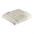 Pemberly Row 3-piece Cotton Full/Queen Duvet Cover Set with Chenille in Brown