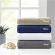 Pemberly Row Big Bundle 12-piece Cotton Bath Towel Set in White