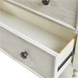 Pemberly Row Contemporary MDF Solid Wood Accent Chest in Natural