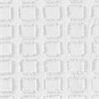 Pemberly Row Polyester Woven Clipped Solid Shower Curtain in White