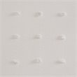 Pemberly Row Cotton Jacquard Pom Pom Shower Curtain in Ivory