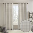Pemberly Row Polyester Jacquard Panel with Fleece Lining in Natural