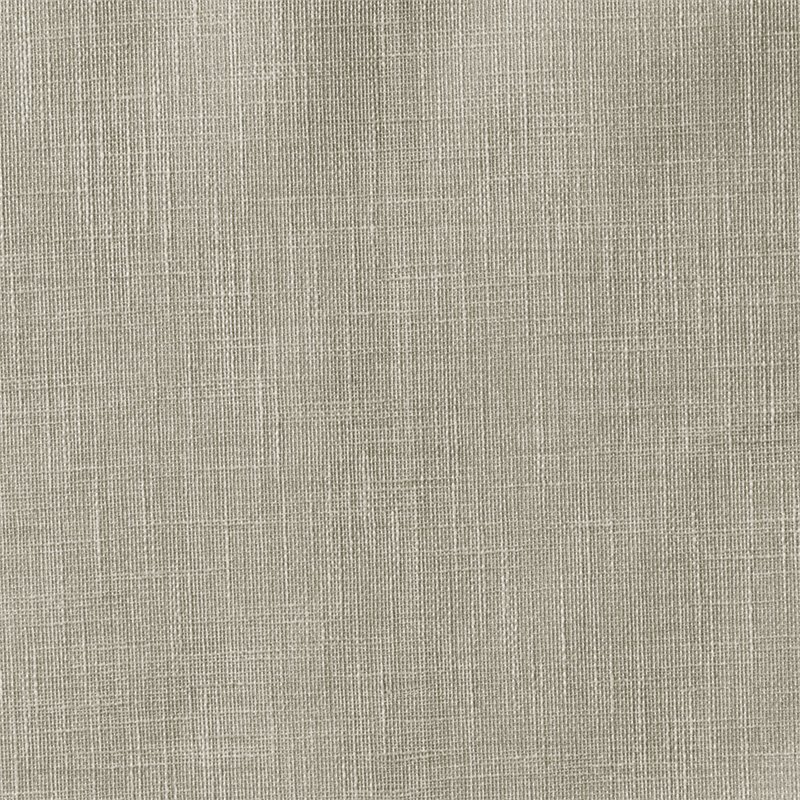 Pemberly Row Polyester Fabric Heathered Window Panel in Taupe Gray