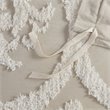 Pemberly Row Cotton Tufted Full/Queen Duvet Cover Set in Brown