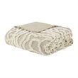 Pemberly Row Cotton Tufted King/Cal King Duvet Cover Set in Brown