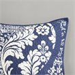 Pemberly Row 6-Piece 100 Percent Cotton Printed Coverlet Set in Blue