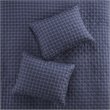 Pemberly Row Polyester Reversible Printed Coverlet Set in Green