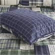 Pemberly Row Polyester Reversible Printed Coverlet Set in Green
