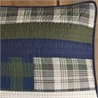Pemberly Row 100 Percent Cotton Percale Printed Quilt Mini Set in Green