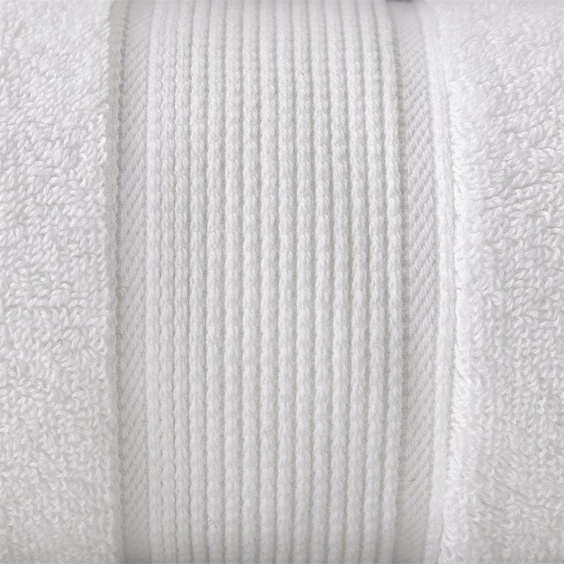 Pemberly Row 100 Percent Cotton Bath Sheet in White (Set of 2)