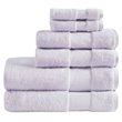 Pemberly Row 6-Piece Turkish Cotton Bath Towel Set in Lavender Purple