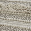 Pemberly Row Cotton and Polyester Handwoven Bath Rug in Natural