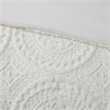 Pemberly Row Polyester Long Fur to Mink Comforter Set in Ivory