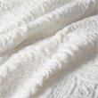 Pemberly Row Polyester Long Fur to Mink Comforter Set in Ivory