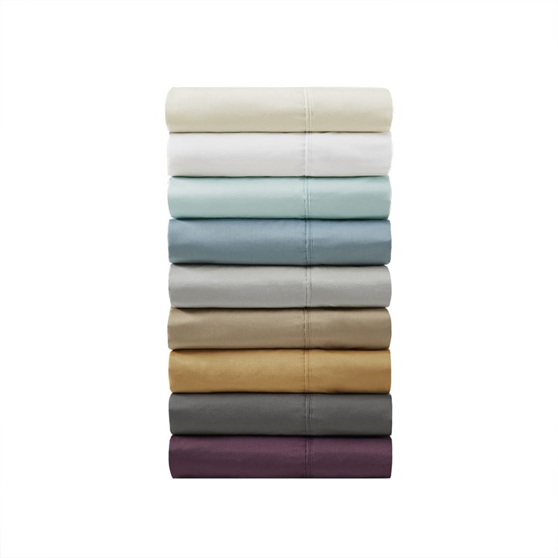 Pemberly Row 100 Percent Cotton Sheet Set in Gold