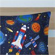 Pemberly Row Contemporary 100 Percent Polyester Printed Comforter Set in Multi