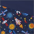 Pemberly Row Contemporary 100 Percent Polyester Printed Comforter Set in Multi