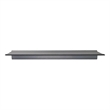 Pemberly Row Accessory Magnetic Marker Tray 12in Silver Aluminum